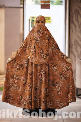 Premium Long Abaya Zilbab | Dubai Cherry Fabric | Full Body